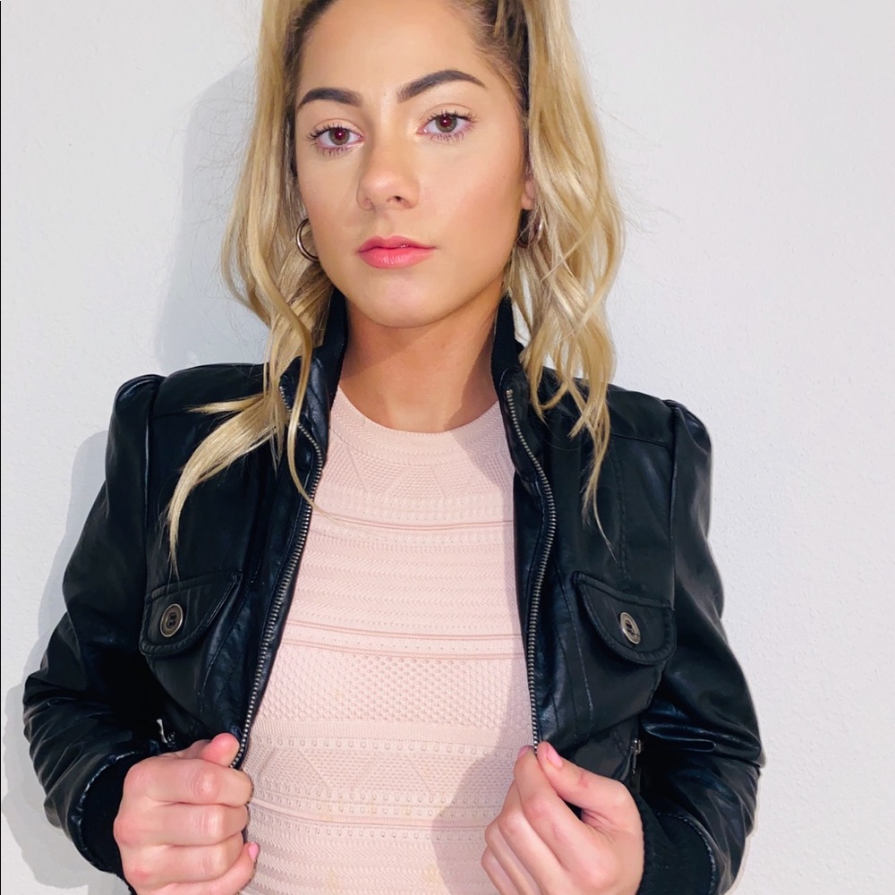 Leather jacket